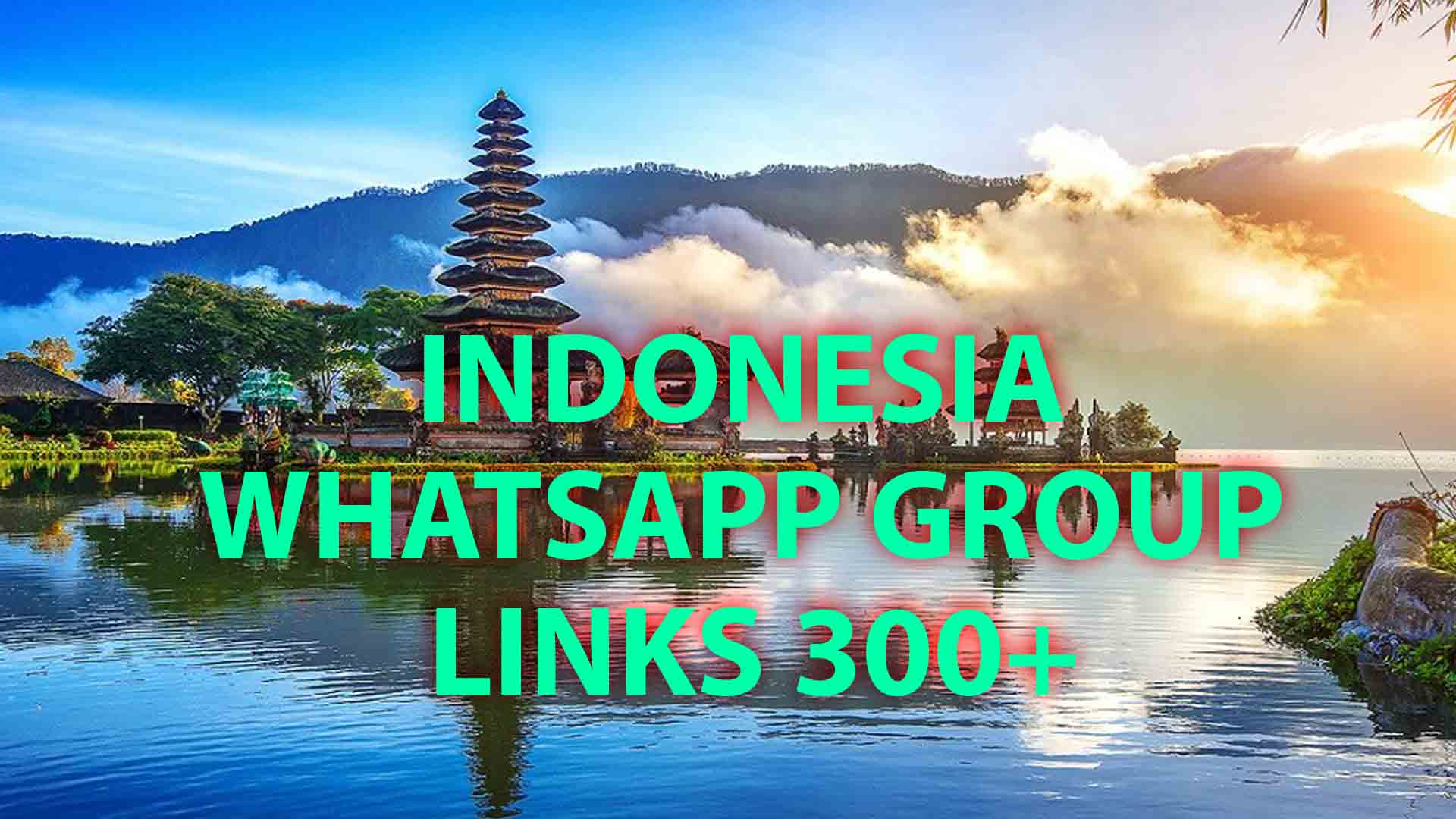 Indonesia whatsapp group Links 300+