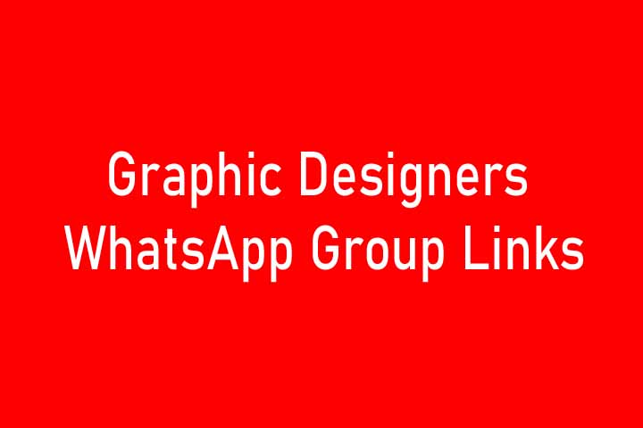 Graphic Designers WhatsApp Group Links