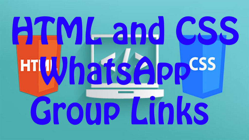 HTML and CSS WhatsApp Group Links